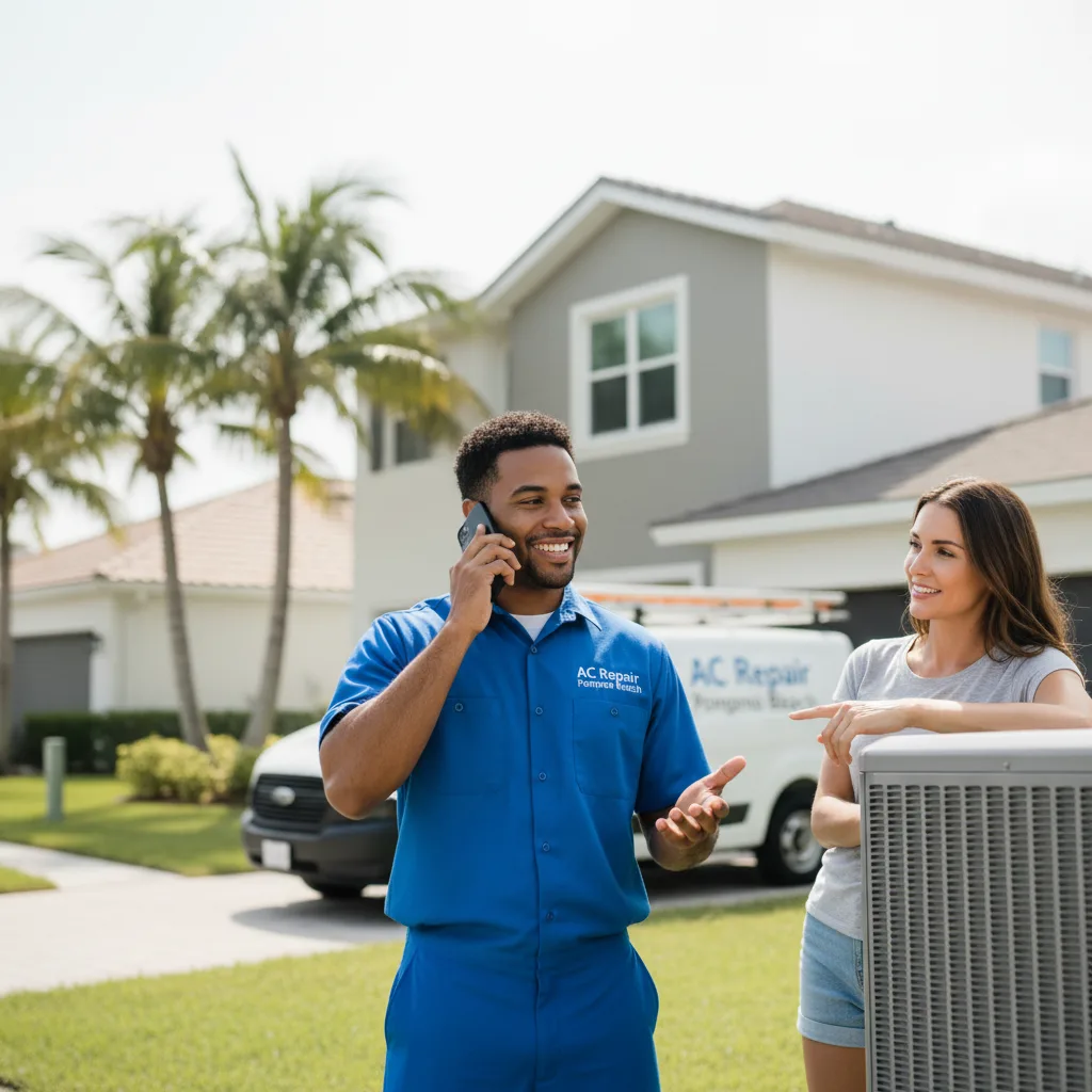 AC Repair Pompano Beach customer support in Castle Pines